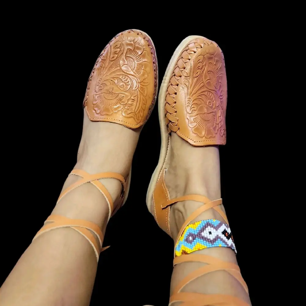 Yareni mexican huaraches sandals Women Footwear Shoe Flat Summer