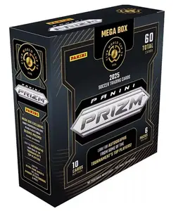 2025 Panini Prizm FIFA Club World Cup Soccer Mega Trading Cards LV