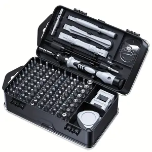 115 in 1 upgraded version with strong magnetic and high hardness multifunctional disassembly tool set with irregular batch head Screwdriver Bits