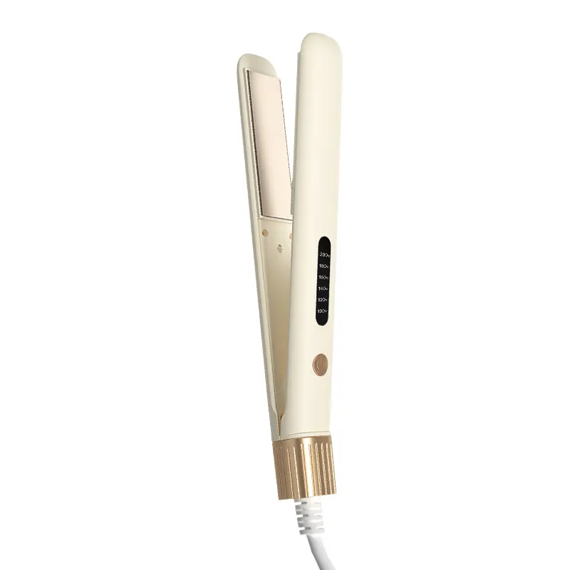 Great Flat Iron Hair Straightener, 1 Inch Hair Straightener for Women, 2 in 1 Hair Straightener Hair Curler, Portable Hair Straightening Ionic Fast Heating Hair Styling Tools,For Less Frizz, Shinier & Smoother, Gift