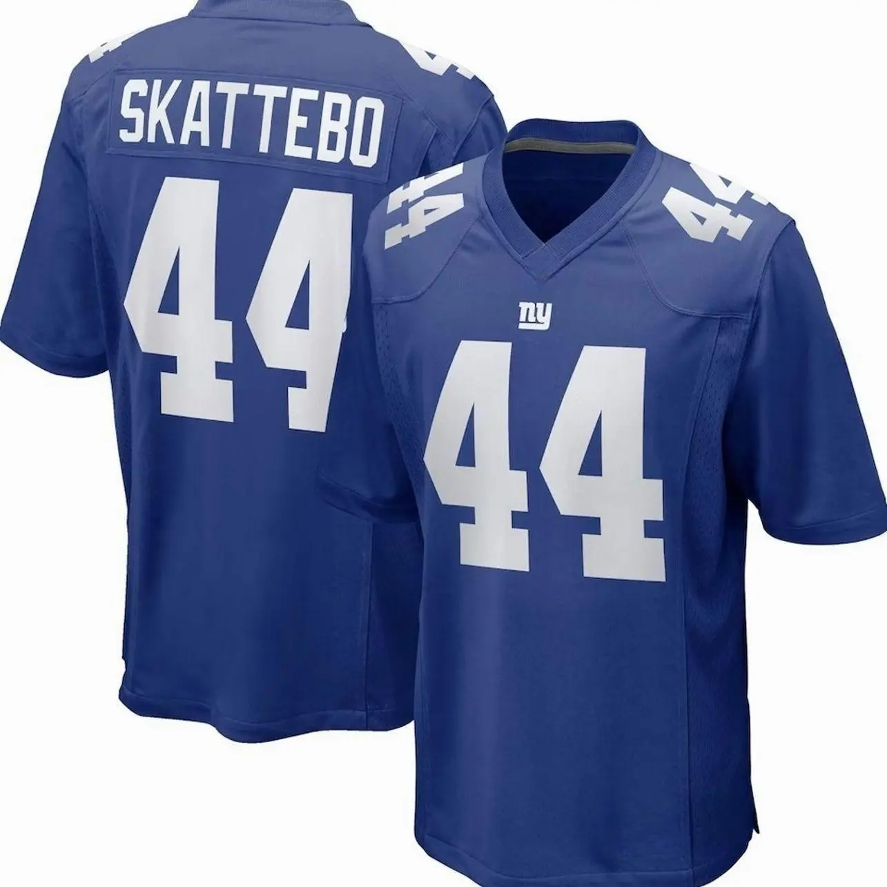 Unisex Football inspired by Skattebo 44 New York Game Jersey - Royal