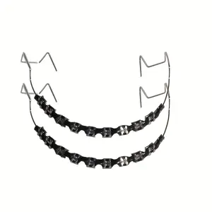 Stylish Zipper Decoration Set - Colorful Plastic Dental Braces Teenagers and Adults with Novel Upper and Lower Jaw Hooks Oral Orthodontic Accessories Teeth Kit