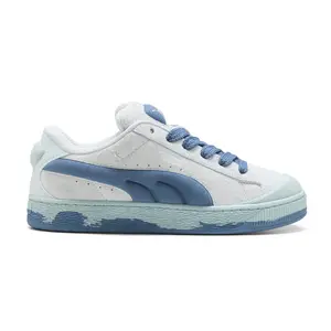PUMA Mens Suede Xl Crush Lace Up Sneakers Shoes Casual - Blue