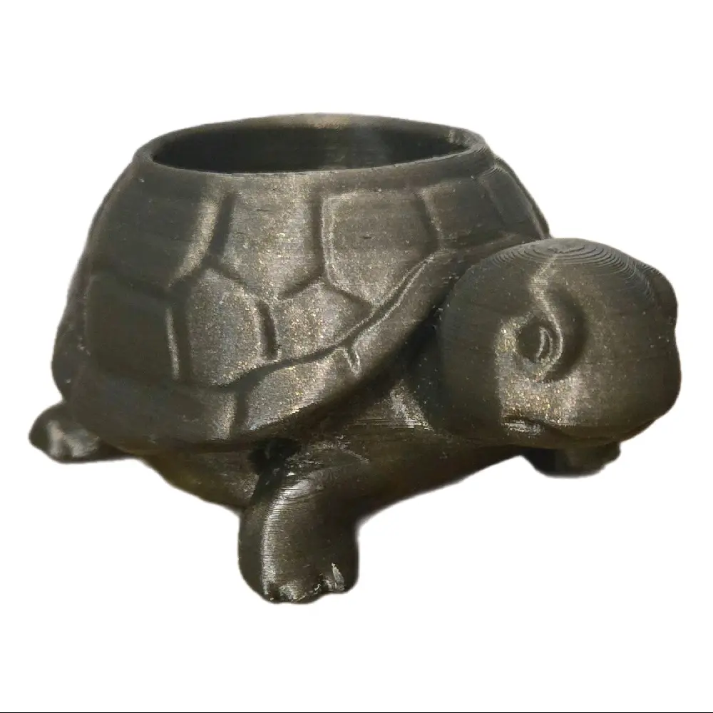 Turtle Planter - 3D Printed Office Planter Unique Design for Your Space