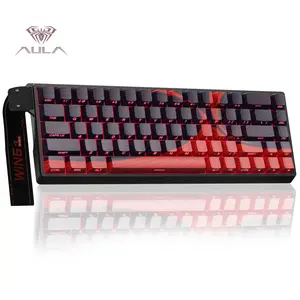 AULA WIN68 HE MAX - Hall Effect Gaming Keyboard with Magnetic Switch, Adjustable Actuation Fast Trigger Mode, 8KHz Polling Rate, RGB Backlit Wired Mechanical Gaming Keyboard 60 Percent Compact Design