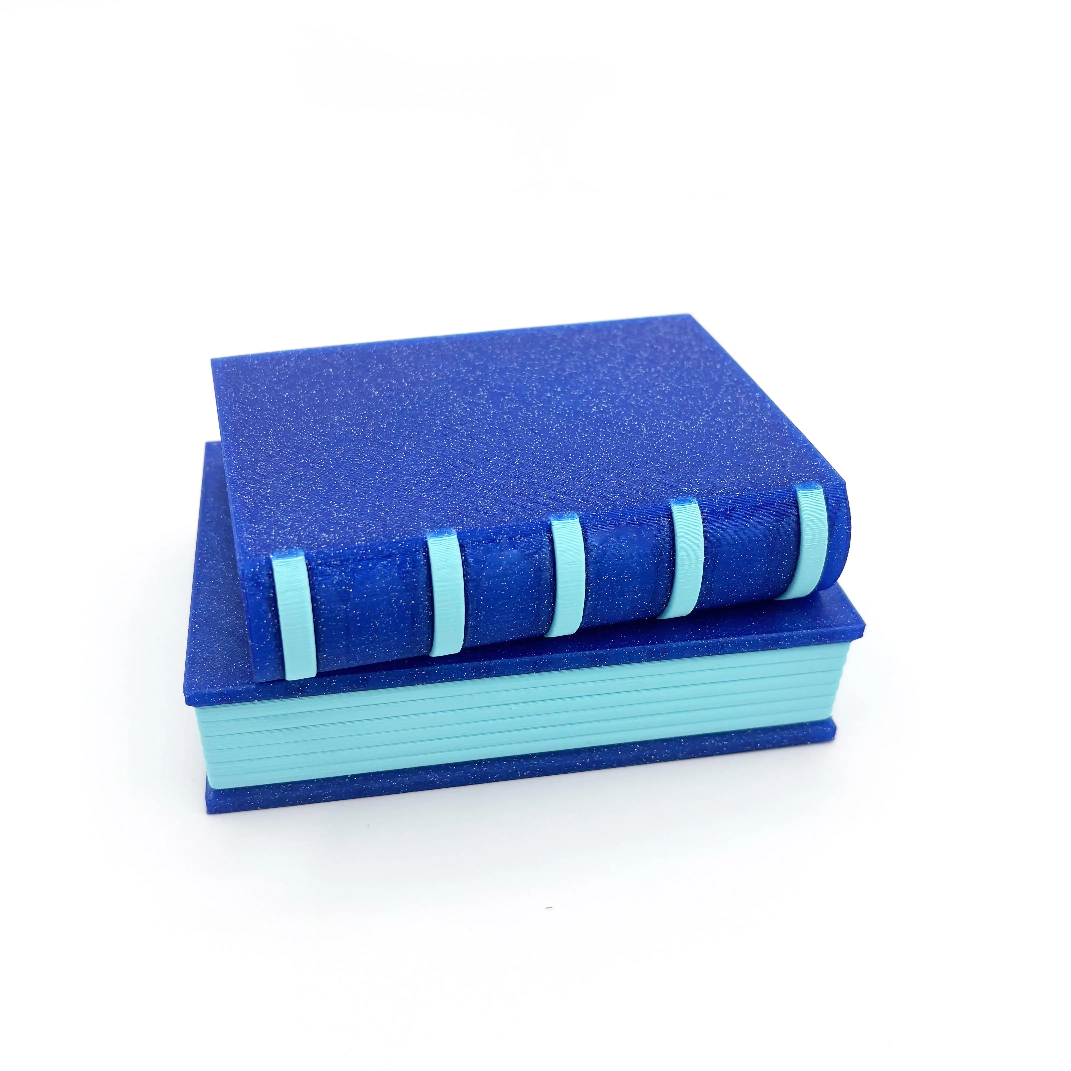 Blue Sparkle with Light Blue Pages
