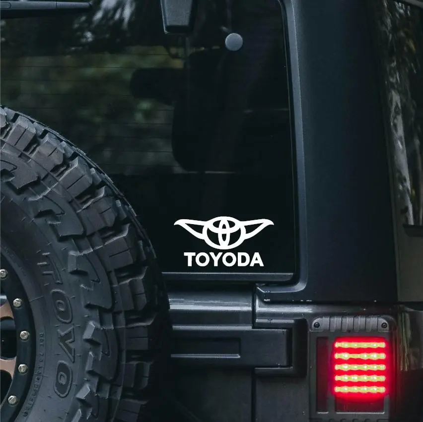 J.E.Products 5in Toyoda Vinyl Sticker for Trucks, Cars, laptops, & More.