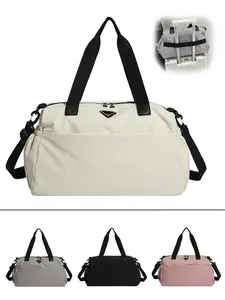 26SS Lightweight Travel Tote, Travel Duffle Bag, Yoga Bag, Wet-Dry Separation Gym Bag, School & Work Handbag, Must-Have for Travel Season