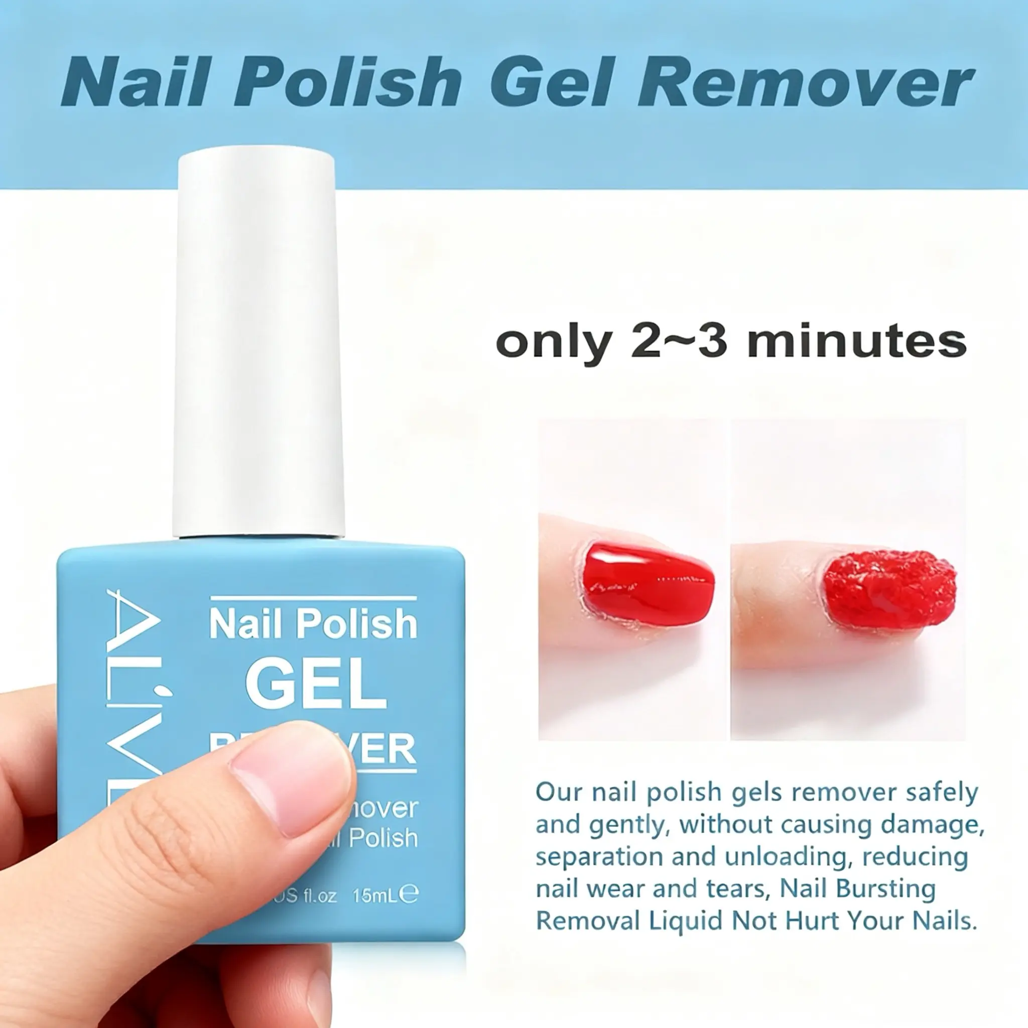 The Gentle Way to Remove Tough Gel Polishes
