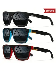 2k Style Retro Women's 3-Piece Sports Set, Cute Beach Accessory for Summer Vacation, Essential for Outdoor Travel, Outdoor Sports Eyewear