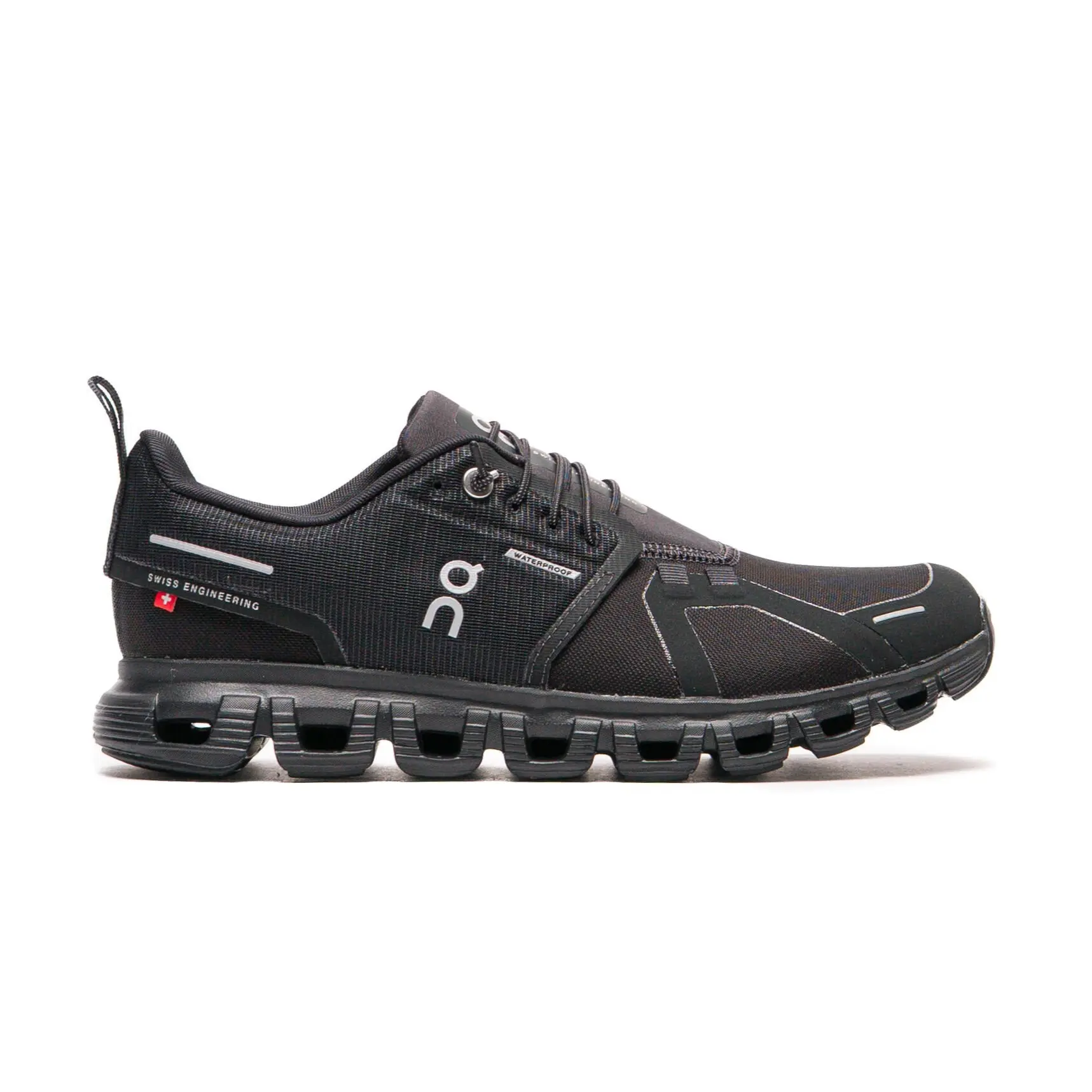 On Running Cloud 6 Waterproof All Black 3WF10051043 Women's Fashion Sneaker New