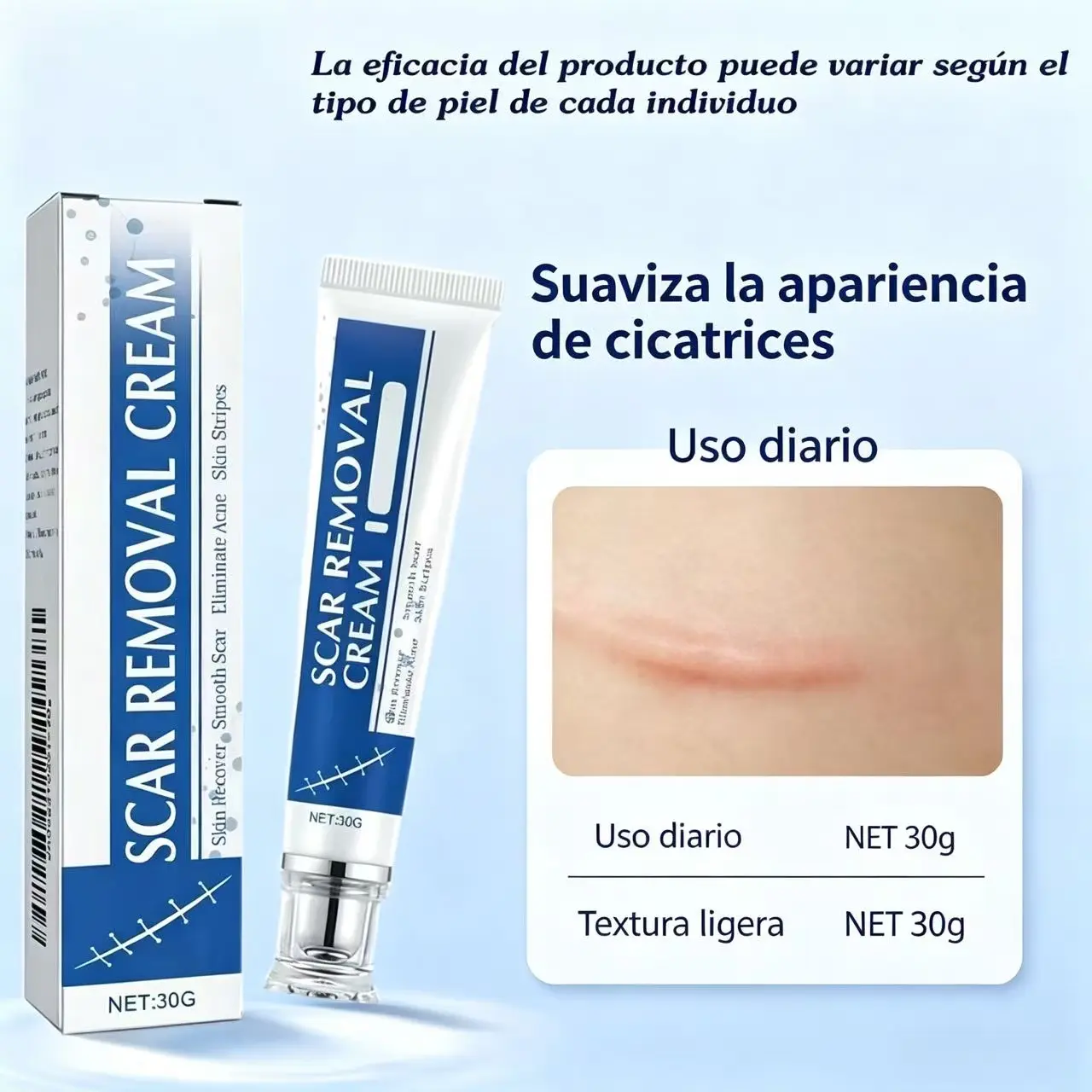 Professional Scar Removal Gel- Scarremovaltreatment for keloids, C-sectionS, surgeries,burns, acne andmore. Body Care Moisturize Moisturizer Daily Gentle Soothing Cosmetic Moisturizing Moisturizing Moisture Skin Repair Moisturizing
