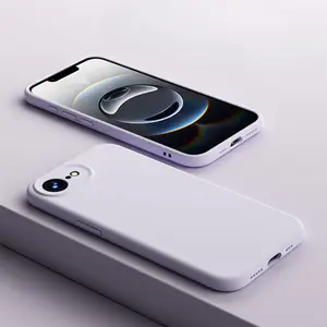 For Iphone 16E 16e Iphone16e Liquid Silicone Phone Case for IPHONE SE 4 SE4 Lens Protection Shockproof Protective Cover Soft Shell Casing