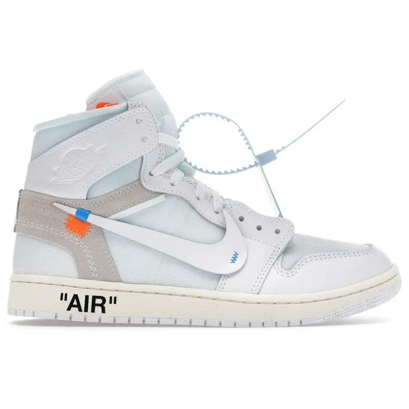 Jordan Men's 1 Retro High Virgil Abloh Archive Alaska Shoes, from StockX