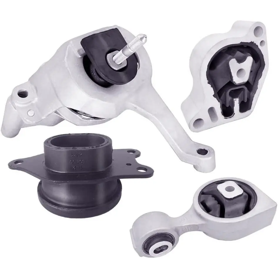 Direct Bolt-On Motor Mount Set for 2007–2016 Nissan Altima 2.5L CVT, Complete 4-Piece Kit, Stable Support for Engine & Transmission
