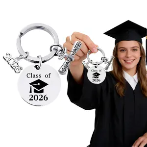 Class of 2026 Graduation Keychain, Graduation Gifts & Party Favors for Him Her, Son Daughter Students Teachers, High School College University Graduate