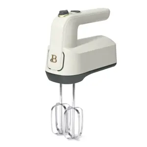 6-Speed Electric Hand Mixer, White Icing by Drew Barrymore