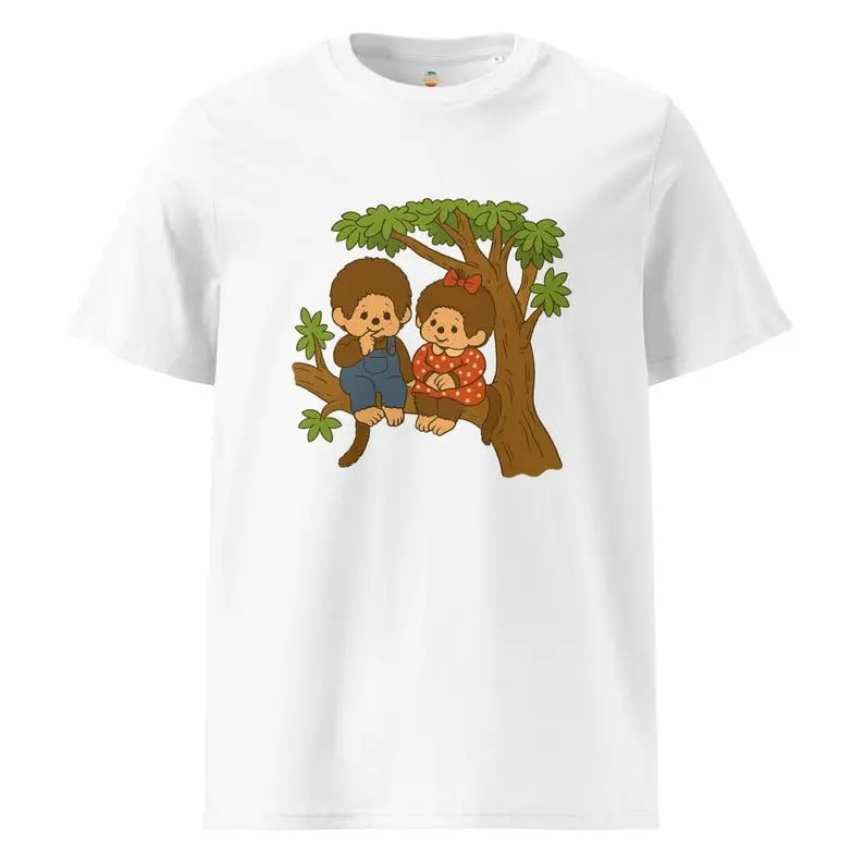 Monchhichi T-Shirt, Gift for Mother, Gift for Girlfriend, Gift for Pet Lovers, Graphic T-Shirt, Gildan 5000 Tee