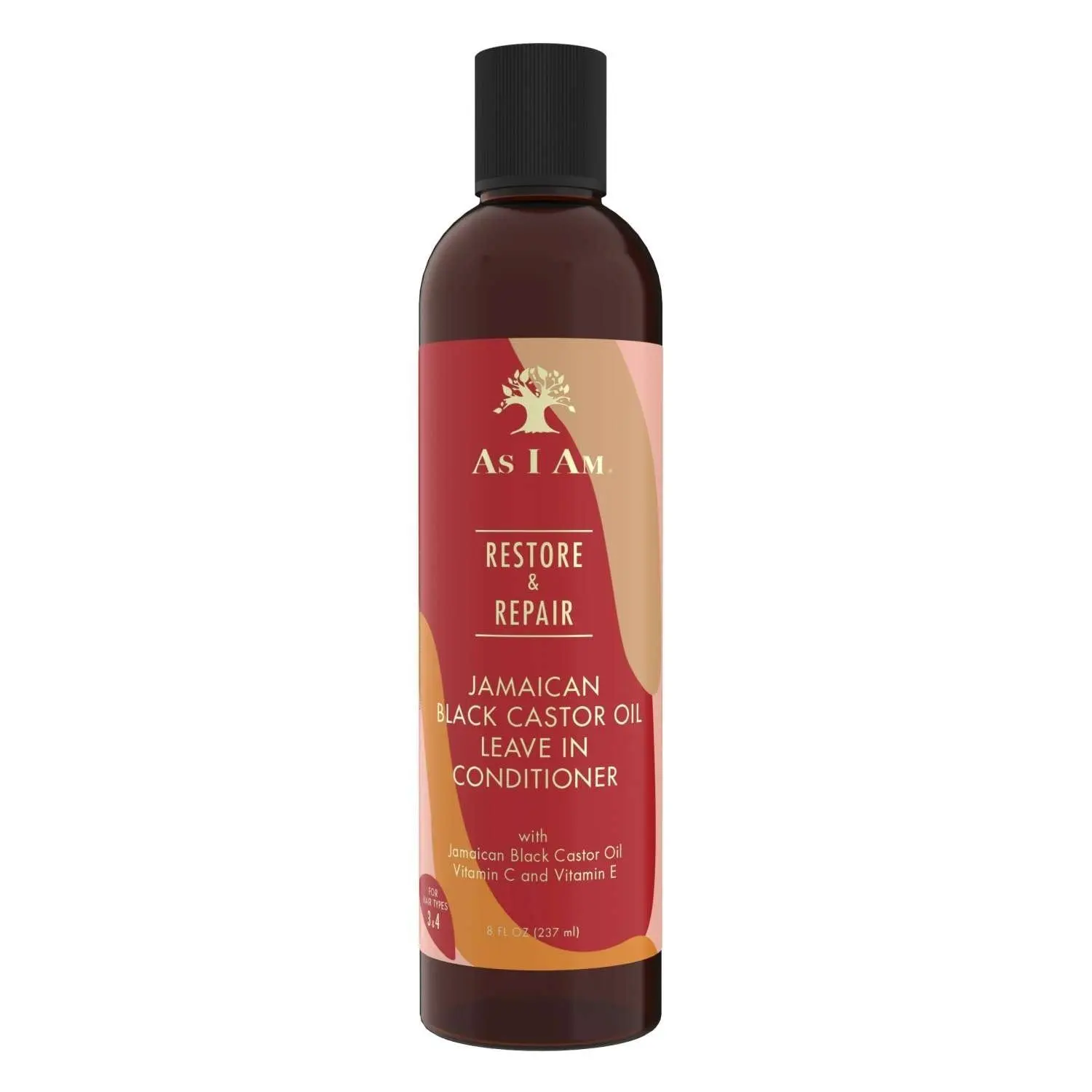 As I Am Leave-In Conditioner and Co-Wash, Hydrating Haircare Cleanser with Jamaican Black Castor Oil and Coconut