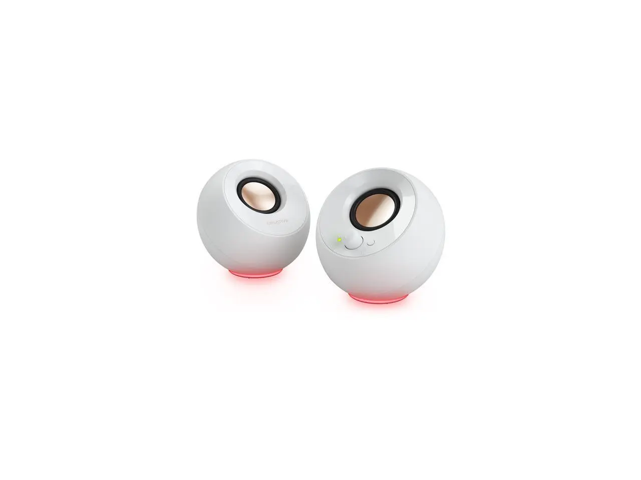 Creative Labs Pebble SE 2.0 Desktop Speakers - 4.40 W RMS - White Creative Labs Pebble SE 2.0 Desktop Speakers - 4.40 W RMS - White