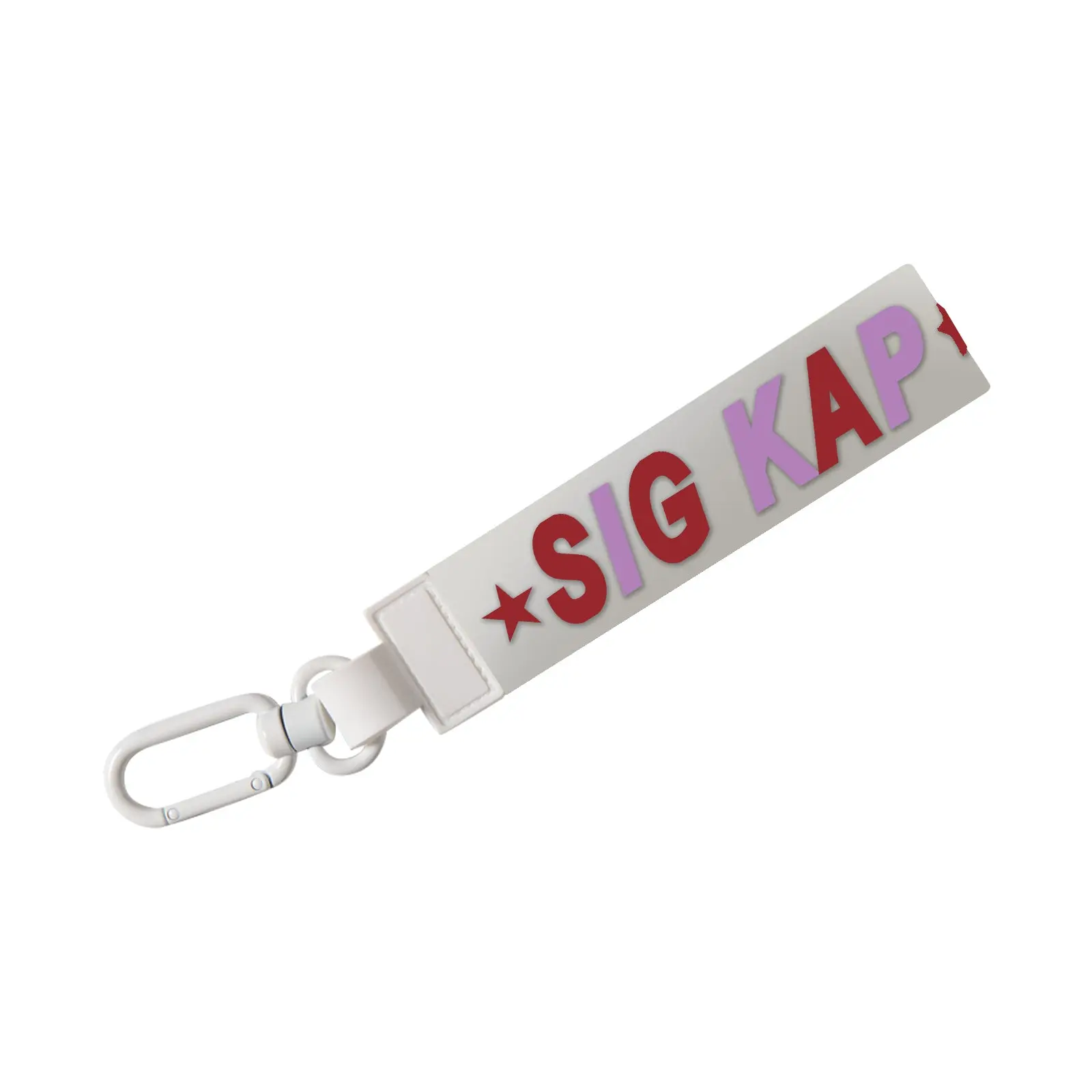 Sigma Kappa Silicone Keychain