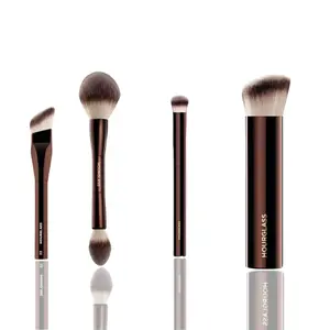 Hourglass 4-Brush Set For Foundation Concealer Finishing Powder And Veil Setting