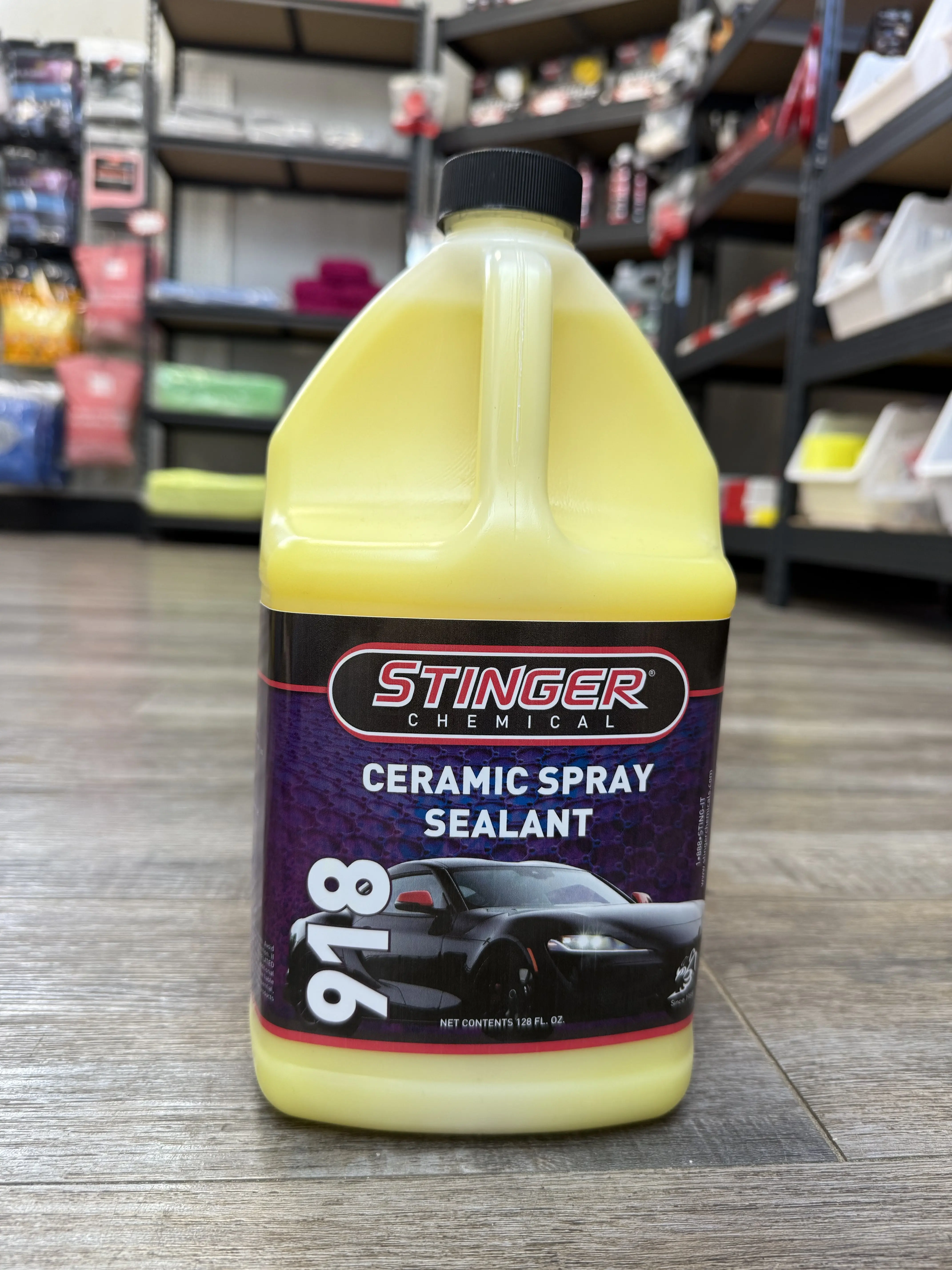 Stinger Ceramic Spray Sealant for Enhanced Protection and Durability Liquid Formula Ready To Use Spray for Robust Sealing Needs