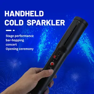 PAIDUN Handheld Cold Spark Machine Firework Effect 1-2M/3.2-6.5FT Wedding Birthday Party Show DJ Disco Bar Club