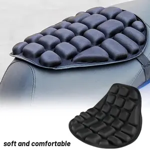 Universal Lycra Motorcycle Seat Cushion, Soft Comfort Shock Relief Pad, Fits Motorbikes & Electric Bikes, Easy Installation, Durable Design
