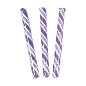 Purple Hard Candy Sticks: 80-Piece Box Purple Hard Candy Sticks: 80-Piece Box