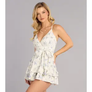 Just Add Sunshine Floral Romper