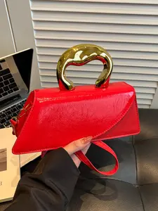 High-End Texture Hardware Decorative Handbag, Practical Shoulder Crossbody Bag, Ideal for Daily Use, Dates, Dinners, Crossbody Shoulder Purse