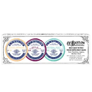 Assorted Salve Tin Trio (Coco Vanilla, Apple, Herbal Mint)