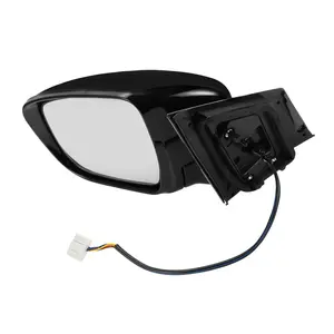 Left Driver Side Door Mirror Replacement Side View Mirror Assembly for Nissan Murano 2015-2020 Black Power Mirror Adjustment Manual Folding