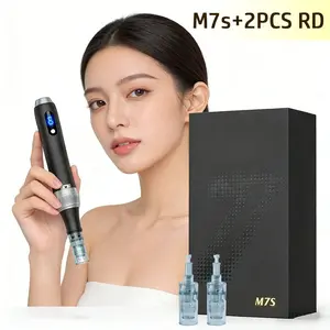 D.P M7S with 2 Replacement Consumables Round Nano for Facial Care, Beauty, and Skincare