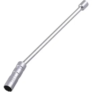 14mm  Swivel  Spark Plug Socket, 3/8 Inch  Drive 12-Point Thin Wall Spark Plug Socket , 360  Rotation Auto Accessories Compatible with