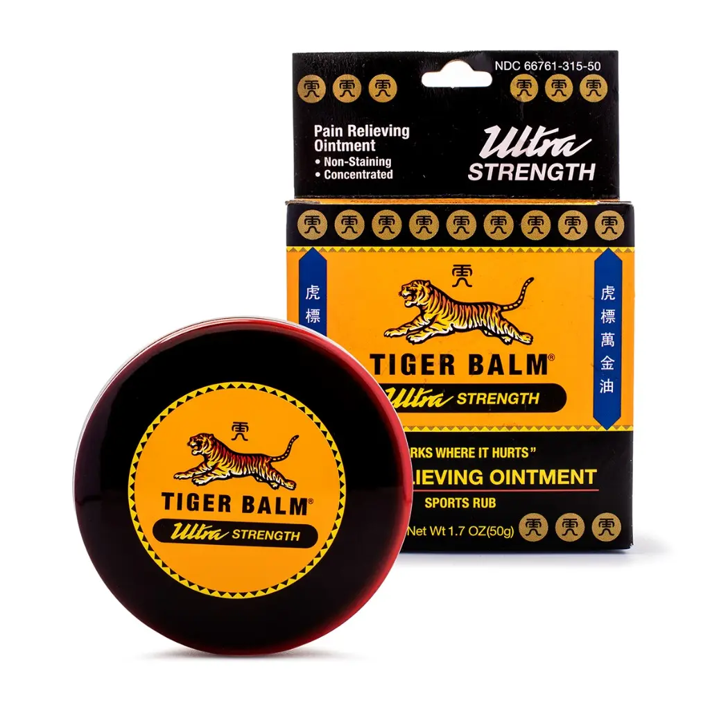 Tiger Balm Ultra Strength Soothing Relief Ointment - 50g Health & Fitness Selfcare Treatment, Healthcare Sports Rub for Muscle Aches