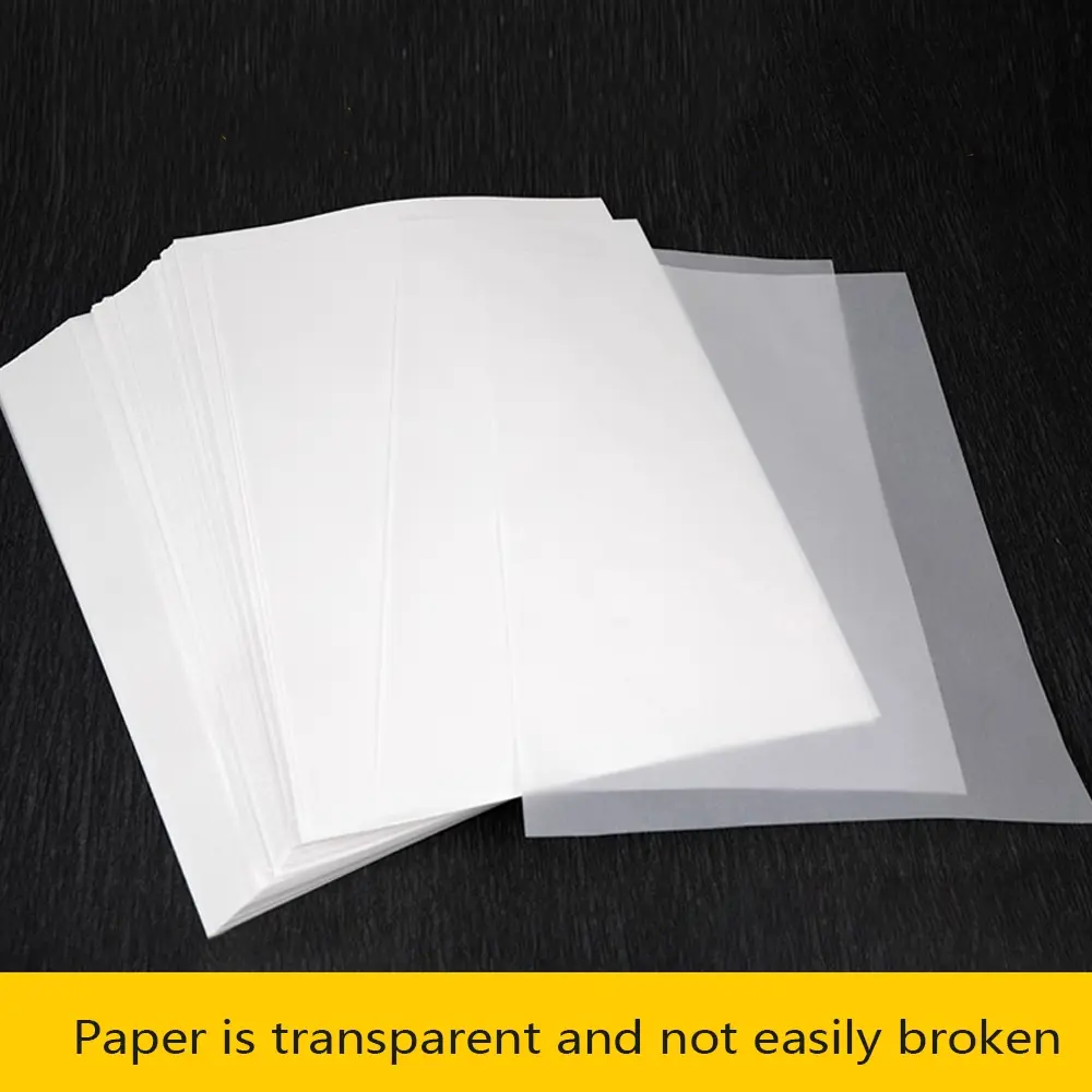 20 Sheets Of A5, A4 Tracing Paper, Transfer Paper, Sulfuric Acid Paper, Copying Paper, Drawing Paper, Calligraphy, Red Tracing Copy, Semi Transparent Paper, Office Stationery Supplies