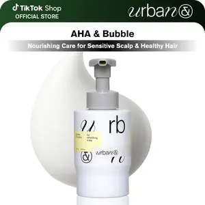 [Urbanand Official Shop] Bubble Shampoo 500ml – Gentle Foaming Shampoo with Cica & Green Propolis, Nourishing Care for Sensitive Scalp & Healthy Hair