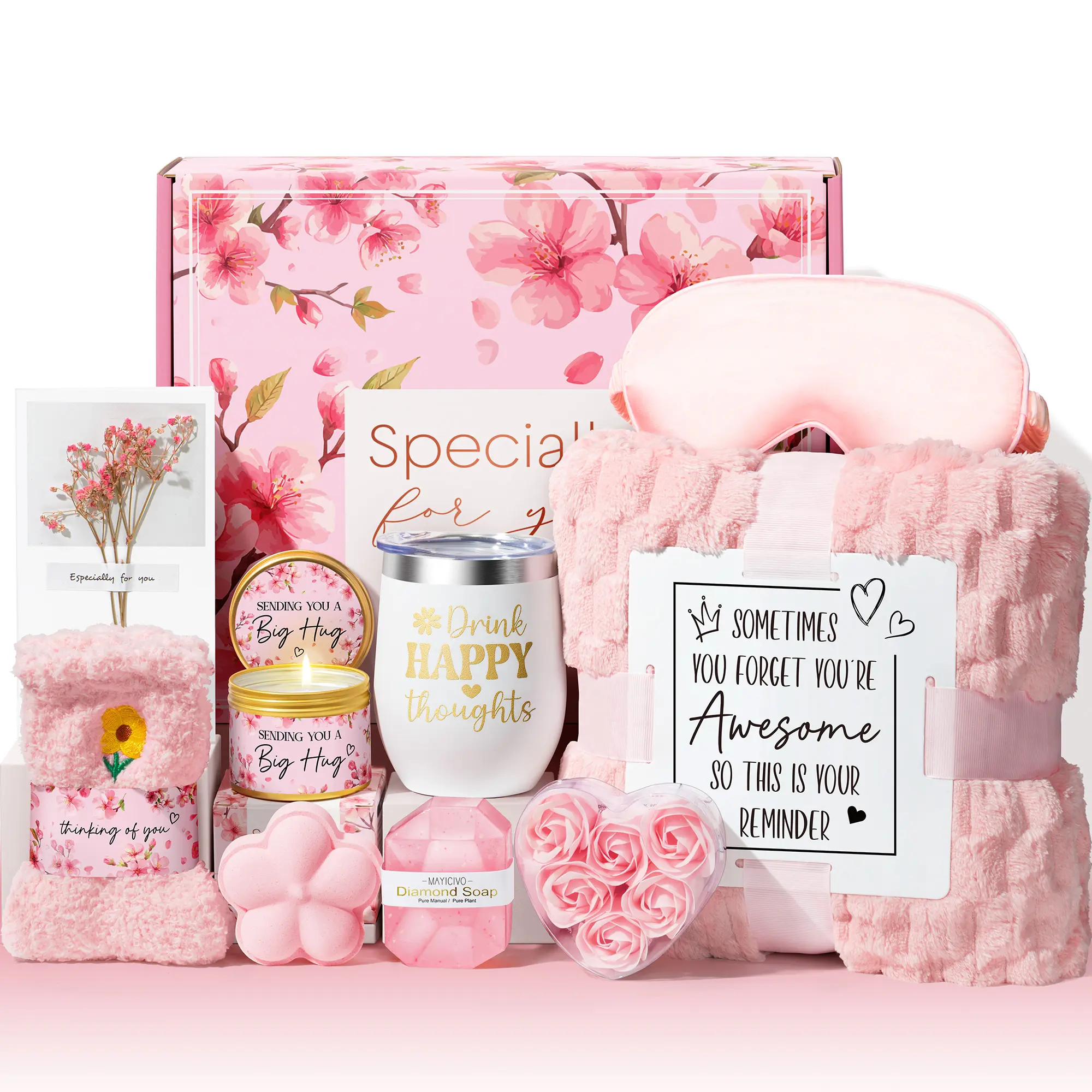 Cherry Blossom (with Golden Fleece Blanket)