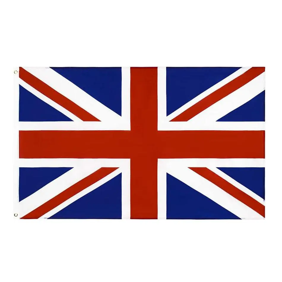 Union Jack Flag, Colorful and Anti-fading Flag, Double-needle Sewing Flag, Indoor Outdoor Garden Festive Decorative Flag