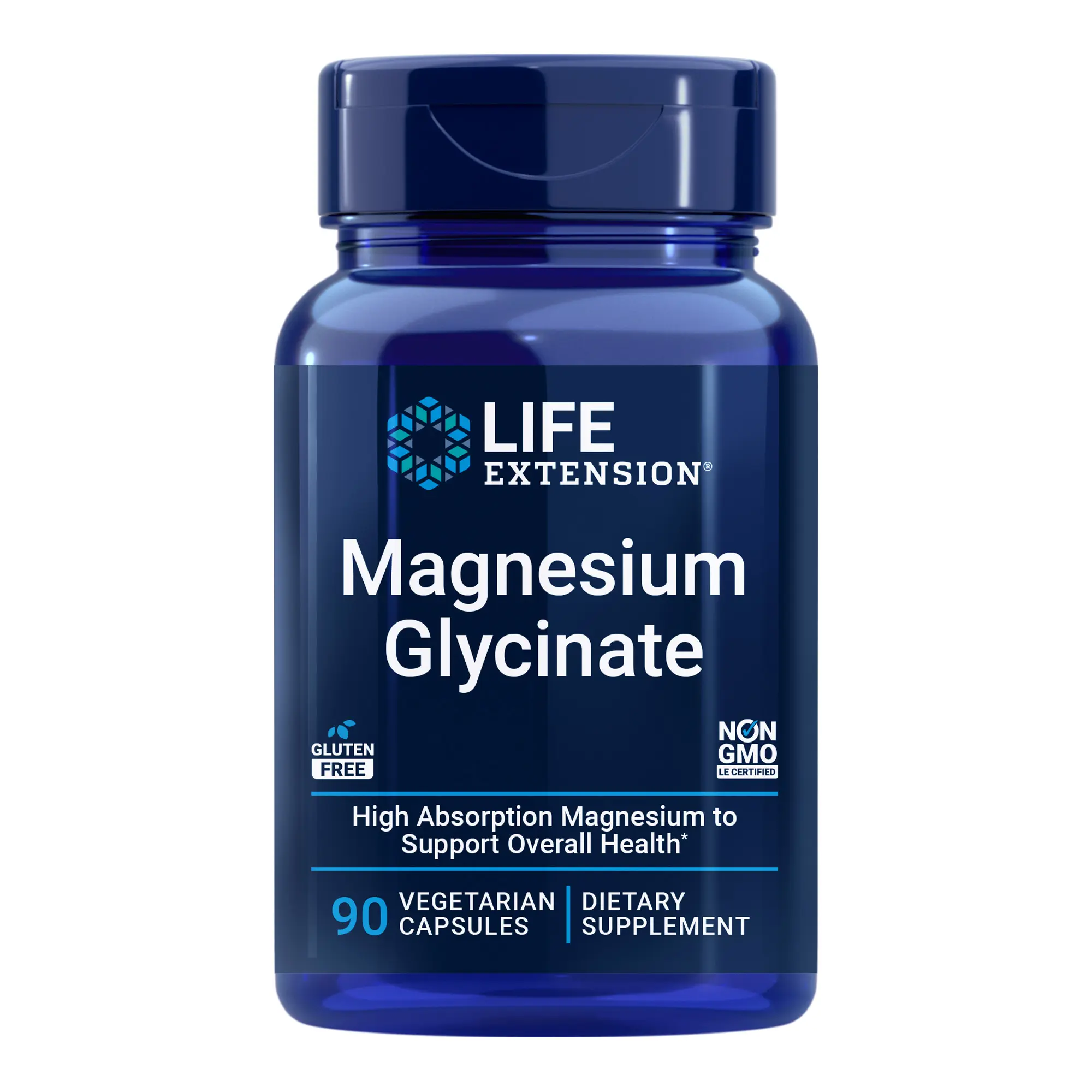 Life Extension Magnesium Glycinate 90 Vegetarian Capsules Life Extension Magnesium Glycinate 90 Vegetarian Capsules