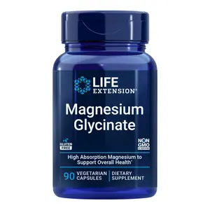Life Extension Magnesium Glycinate 90 Vegetarian Capsules