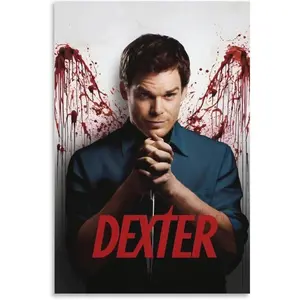 Dexter Canvas Poster Wall Art - Aesthetic Home Decor Painting for Living Room Bedroom Bar 18