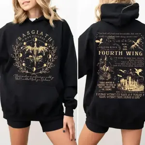Fourth Wing x Basgiath War College T-Shirt, Sweatshirt, Hoodie – Bold Dragon Rider Aesthetic For Fantasy Lovers, Perfect For Gift, Full Sizes, Full Colors
