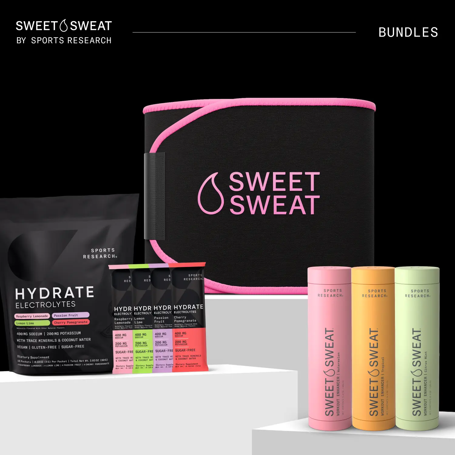 Sweat & Hydrate Stack