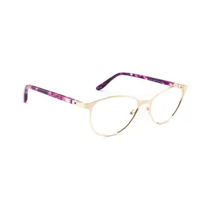 RA441-2 | Women | Shiny Gold | Metal Glasses