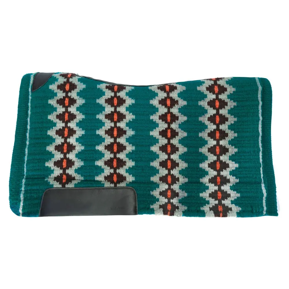 Billy Royal Felt Performance Blanket Top Pad, 34x38", New Zealand Wool, Shock Absorbing, Tightly Woven, Western Look Bedding Blanket, Durable