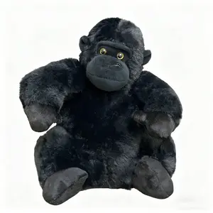 JIAJCHUF, Realistic Gorilla Plush Toy, Soft Adorable Stuffed Animal Doll, Perfect Gift for Kids & Toddlers, High-Quality Cuddly Companion