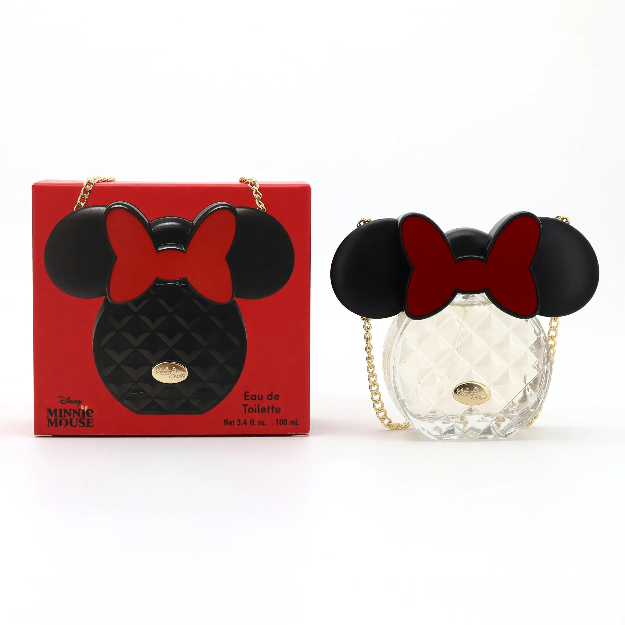 Disney Minnie Mouse Women's Eau de Toilette Spray - 3.4 fl oz, Fruity, Jasmine, Patchouli Musk Scent for Teens